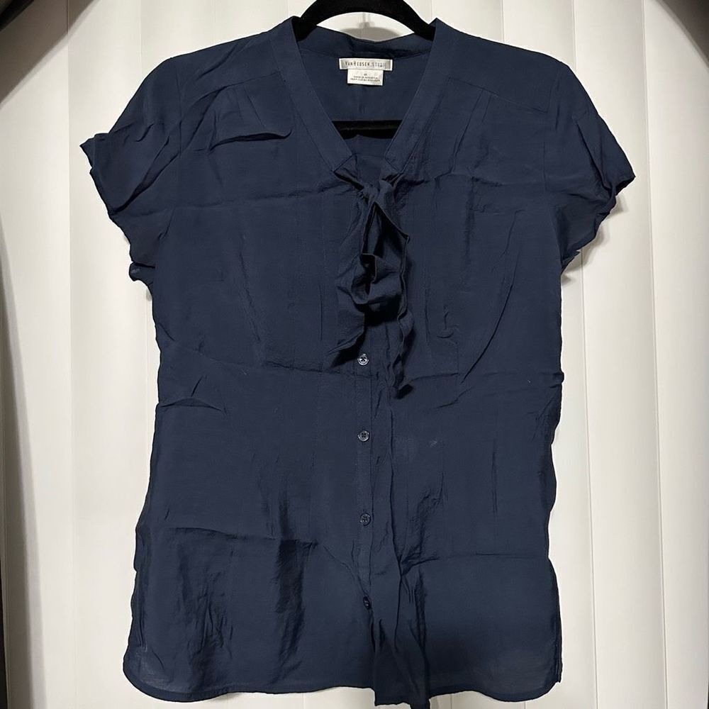 Vanheusen Studio Womans navyâblueâblouse
